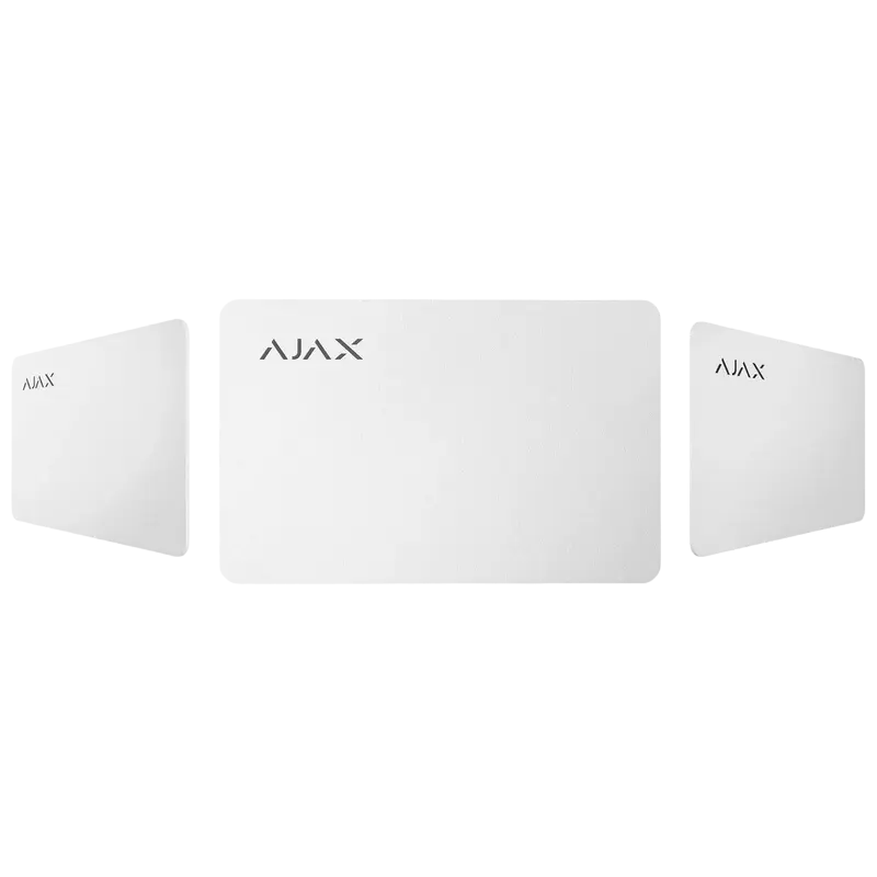 Защищенная бесконтактная карта Ajax Pass Белый