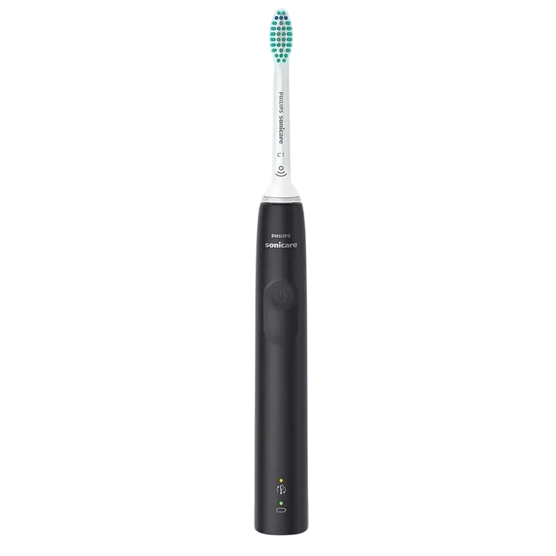 Электрическая звуковая зубная щетка Для взрослых Philips Sonicare 3100 Series Черный | Белый