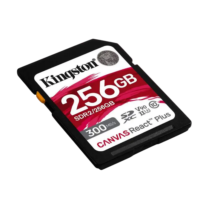 Карта памяти Kingston Canvas React Plus 256ГБ
