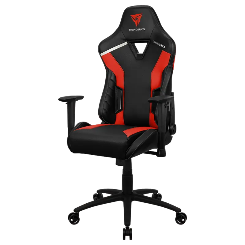 Игровое кресло ThunderX3 TC3 Искусственная кожа Чёрный/Красный