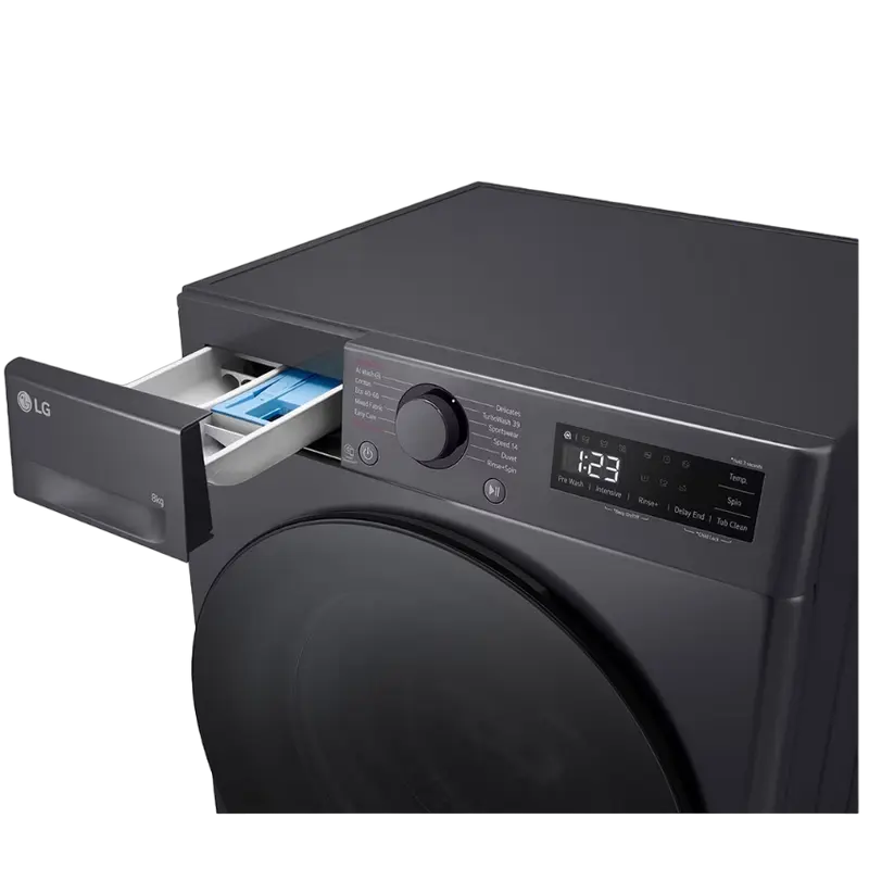 Стиральная машина LG F2WR508S2M Черный