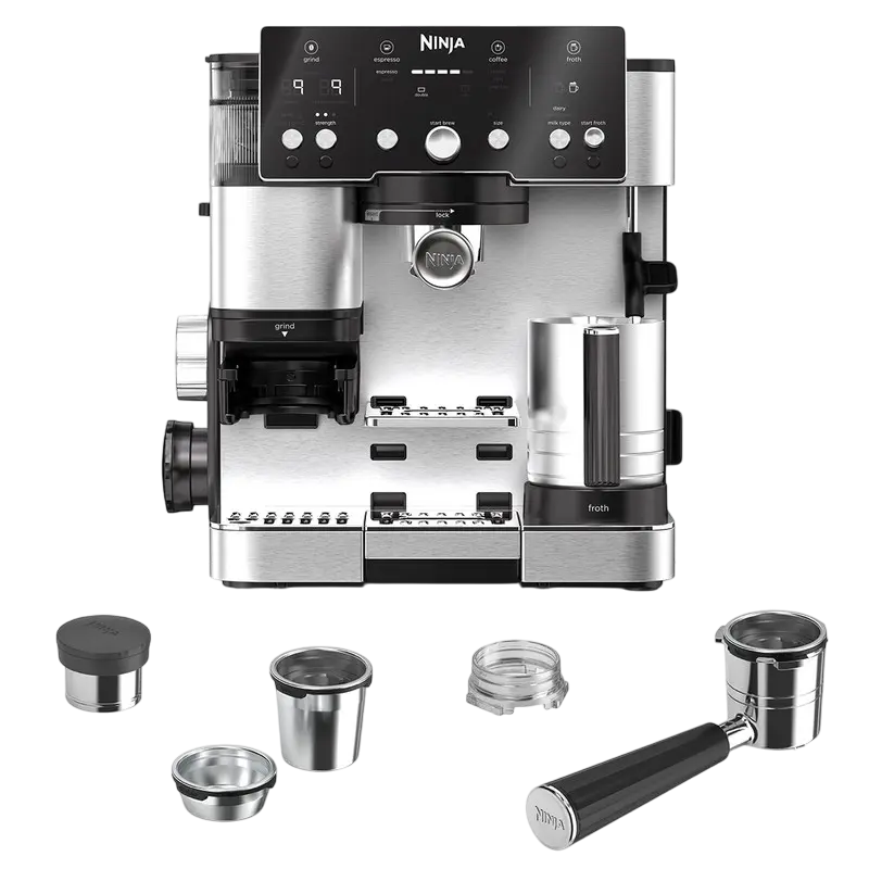 Кофеварка рожковая Ninja ES501 Нержавеющая сталь