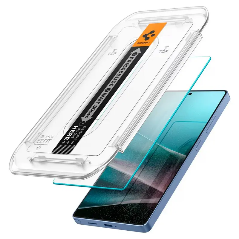 Защитное стекло Spigen Samsung Galaxy S25 Ultra Tempered Glass EZ FIT EZ FIT Tempered Glass Прозрачный