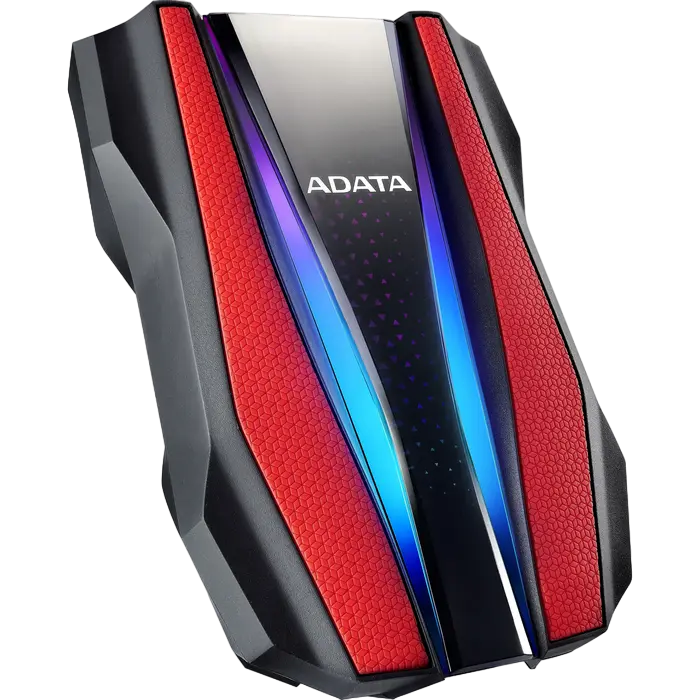Внешний портативный жесткий диск ADATA HD770G 1 ТБ Красный