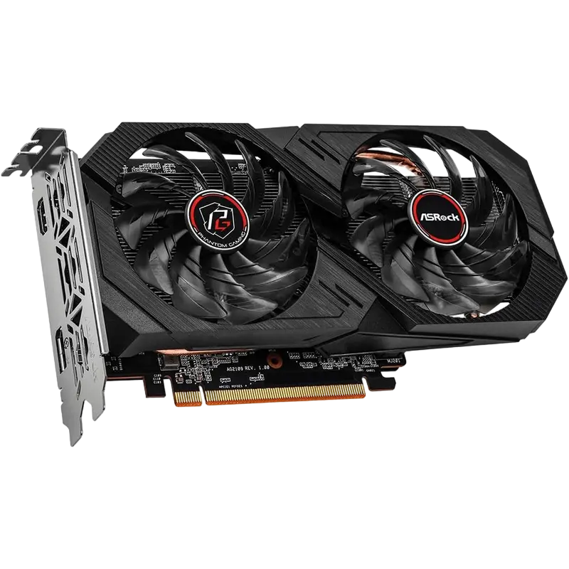 Видеокарта ASRock Radeon RX 6500 XT PHANTOM GAMING D OC