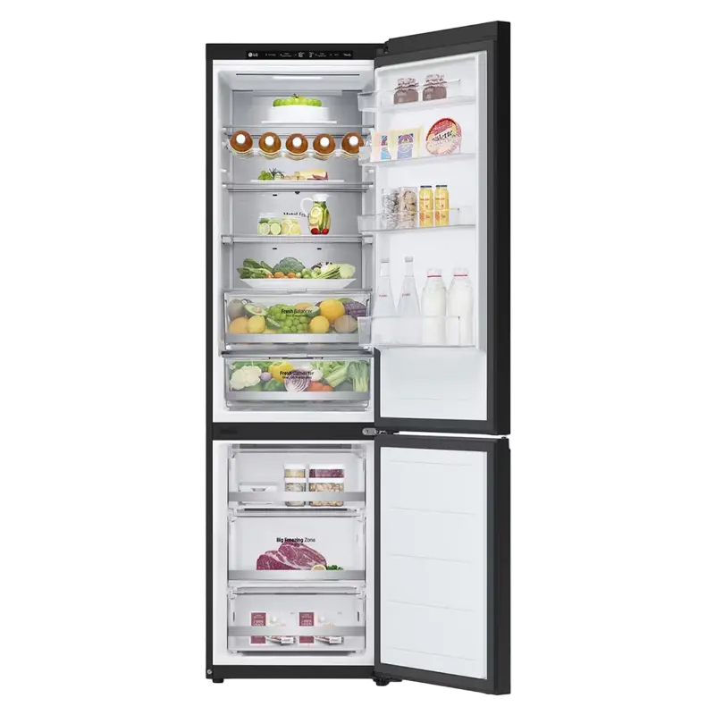 Холодильник LG GBB72BM9DQ Чёрный