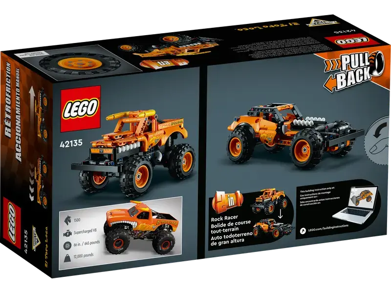 Constructor LEGO Monster Jam™ El Toro Loco™ Multicolor