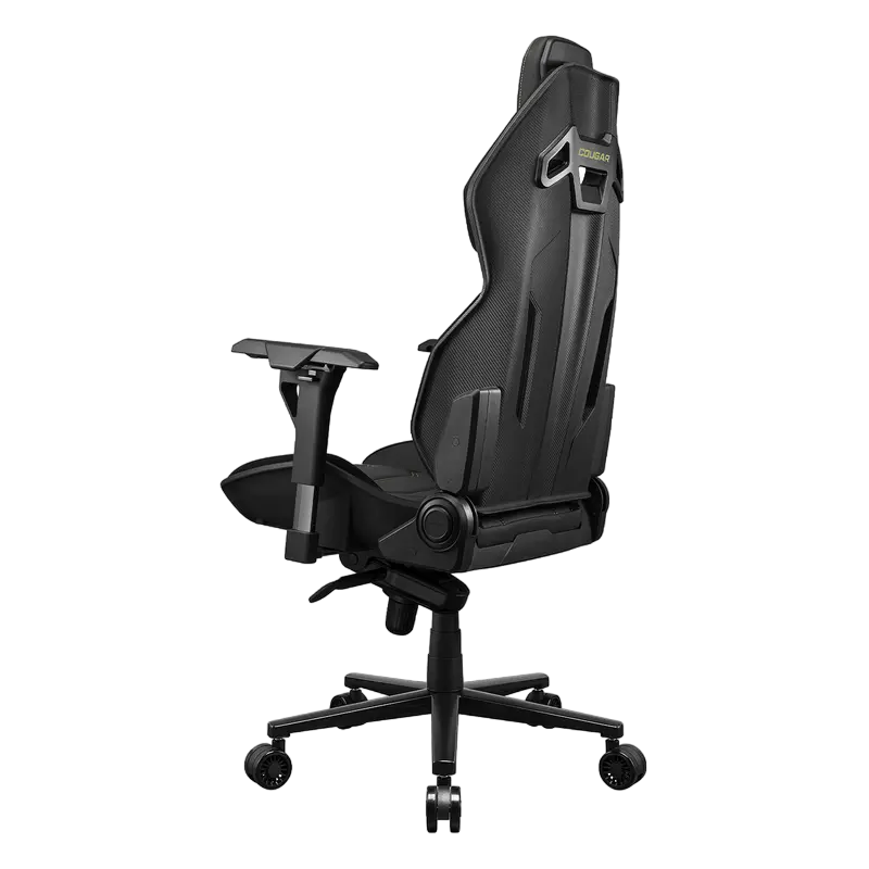 Игровое кресло Cougar Hotrod Royal ПВХ Кожа Черный/Золотой