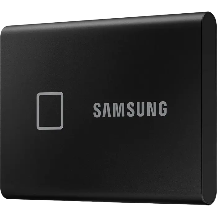 Внешний портативный SSD накопитель Samsung T7 Touch 500 ГБ Чёрный