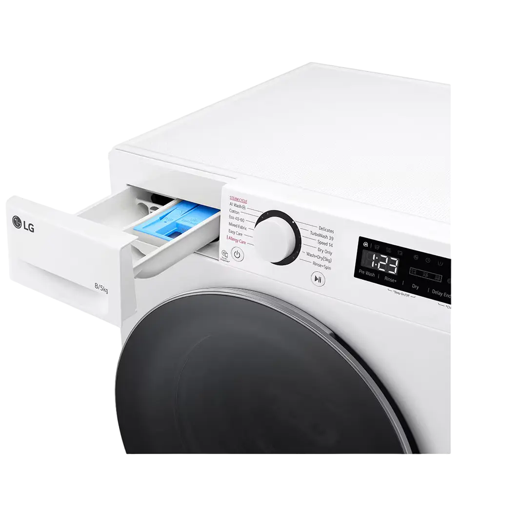 Стирально-сушильная машина LG F2DR509S1W Белый