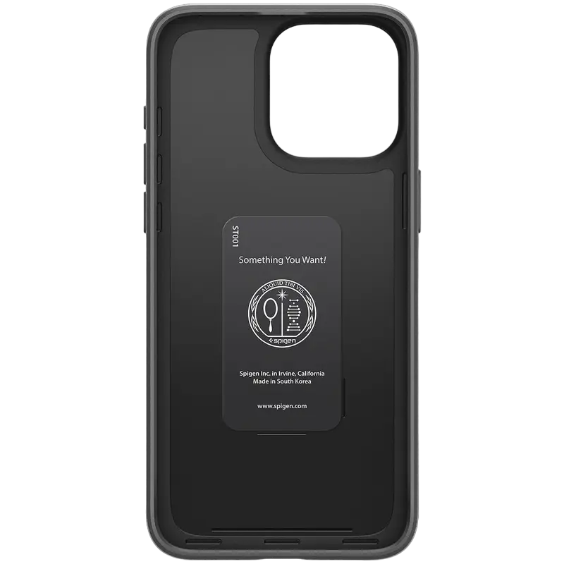 Чехол Spigen Apple iPhone 15 Pro Max Thin Fit Thin Fit Чёрный