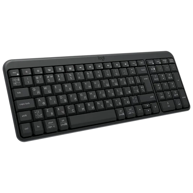 Клавиатура и мышь Logitech MK250 Мембрана Черный