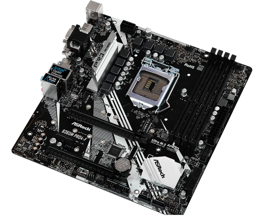 Материнская плата ASRock B365M PRO4-F LGA1151 Micro-ATX
