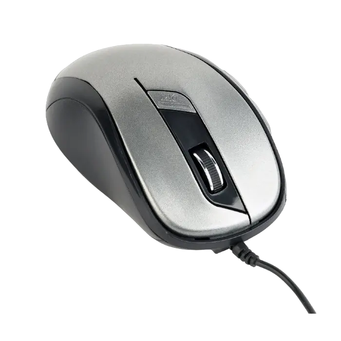 Мышь Gembird MUS-6B-01-BG Проводное Чёрный/Серый