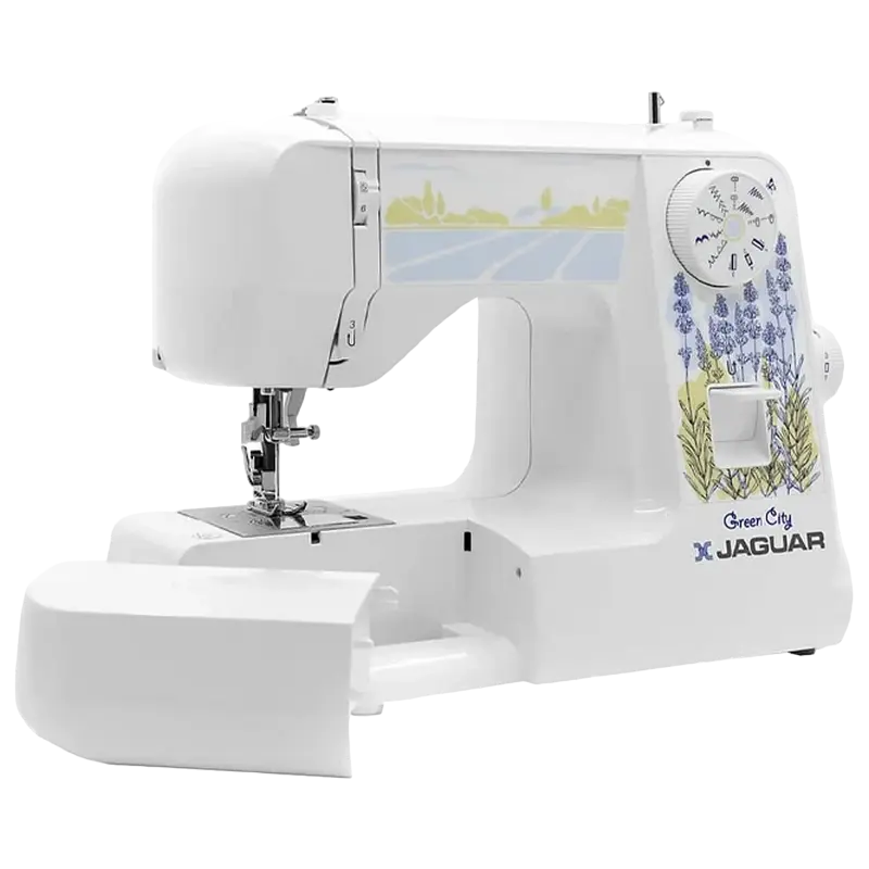Швейная машина JAGUAR GREEN CITY White Green