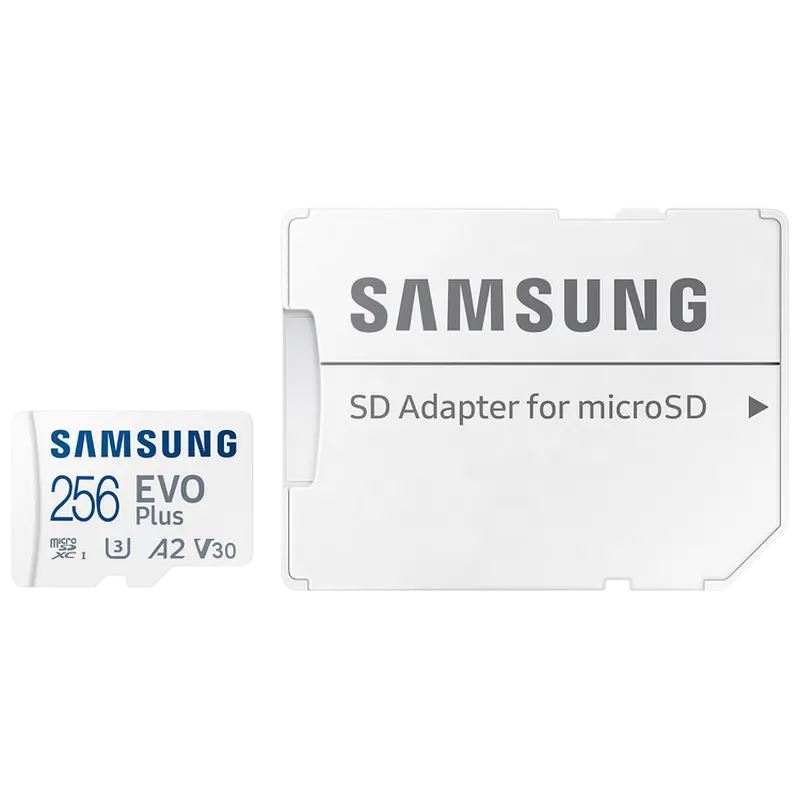 Карта памяти Samsung EVO Plus MicroSD 256ГБ