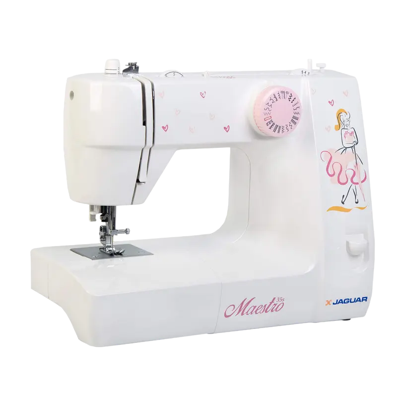 Швейная машина JAGUAR Maestro 35S Белый Розовый