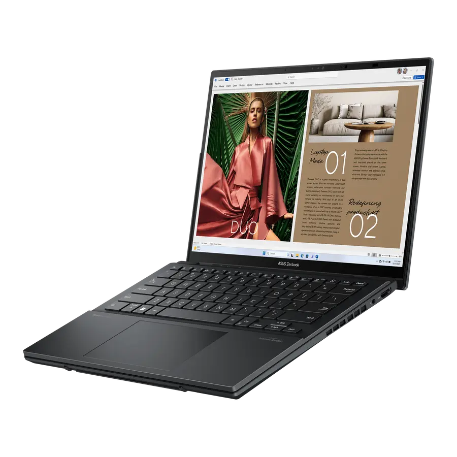 Ноутбук ASUS Zenbook DUO OLED UX8406CA Inkwell Gray