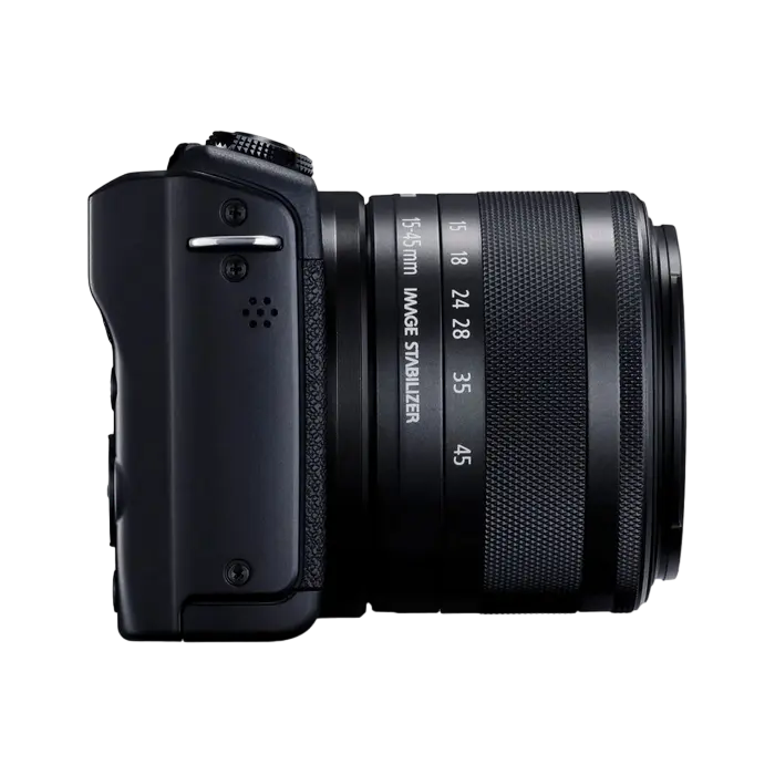 Aparat Foto Mirrorless Canon EOS M200 & EF-M 15-45 IS & EF-M 55-200 IS