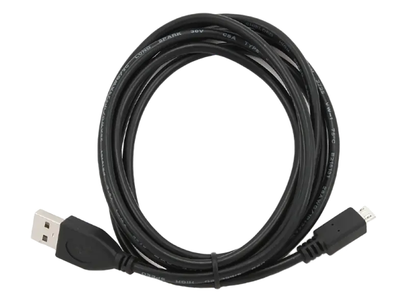 Cablu încărcare și sincronizare Cablexpert CCP-mUSB2-AMBM-0.1M Negru