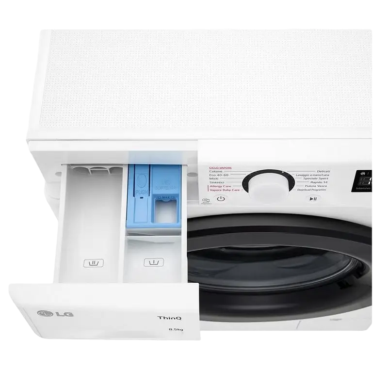 Mașină de spălat LG F4WV308S6U Alb