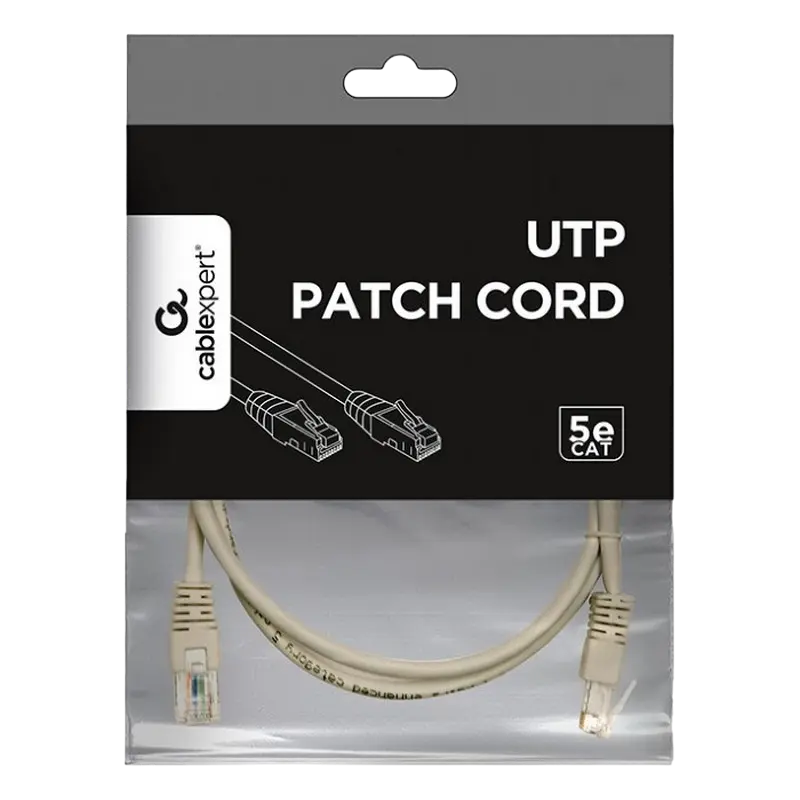 Патч-корд Cablexpert PP12-0.5M Серый