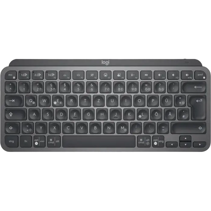 Клавиатура и мышь Logitech MX Keys Mini Combo for Business Мембрана Серый