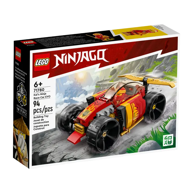 Constructor LEGO Kai's Ninja Race Car EVO Multicolor