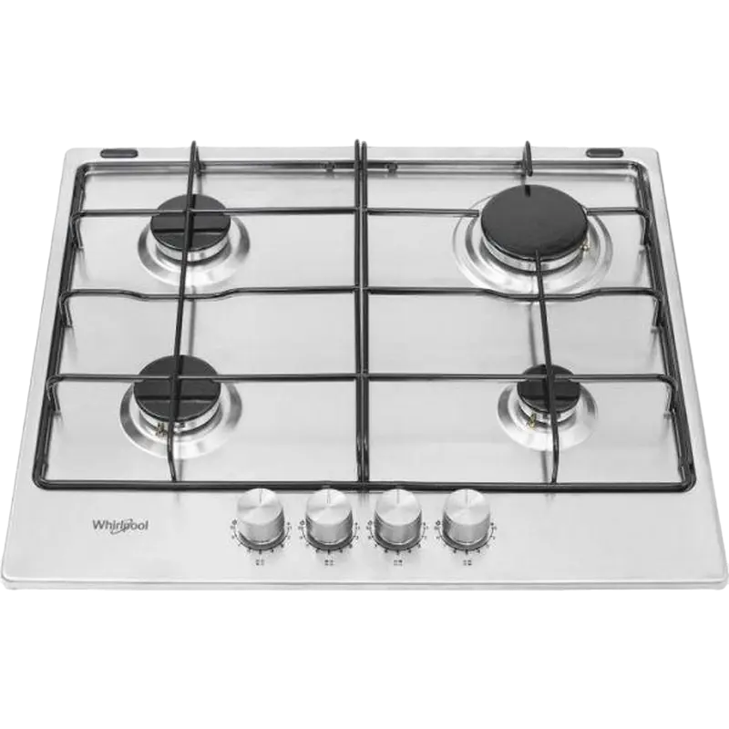 Газовая варочная панель Whirlpool TKRL 650 IX Нержавеющая сталь