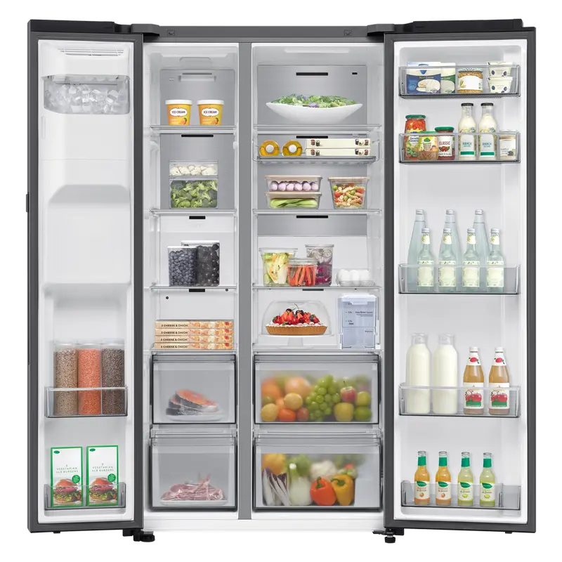 Холодильник Samsung RS80F67KCTEO Нержавеющая сталь