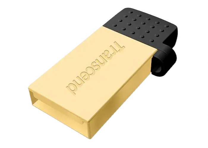 USB Flash накопитель Transcend JetFlash 380 64ГБ Gold