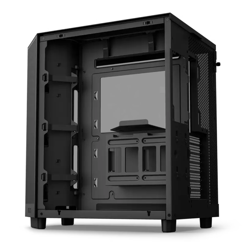 Carcasă PC NZXT H6 Flow RGB Midi-Tower Negru