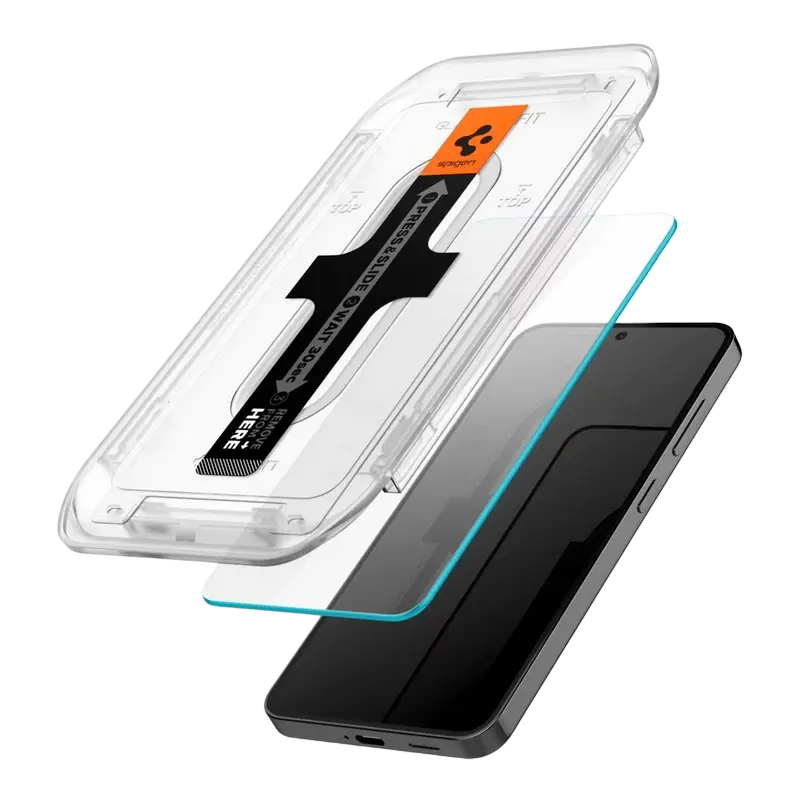 Sticlă de protecție Spigen Apple Samsung S24/S25 Tempered Glass EZ FIT EZ FIT Tempered Glass Transparent