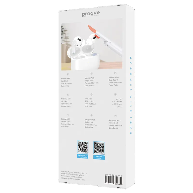 Набор для очистки Proove Mr. Cleaner 3in1