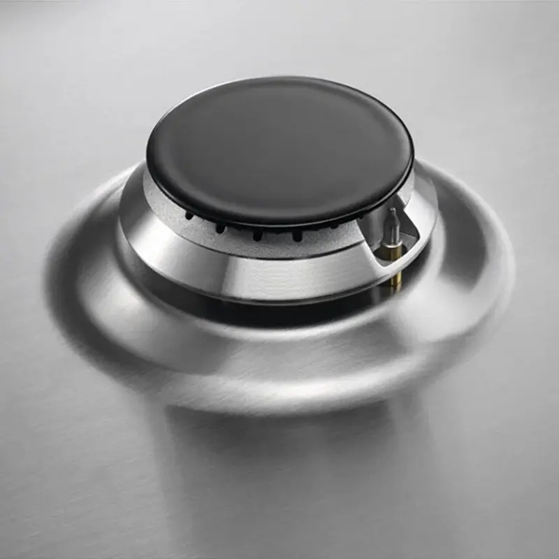 Газовая варочная панель AEG HGB64420SM Нержавеющая сталь