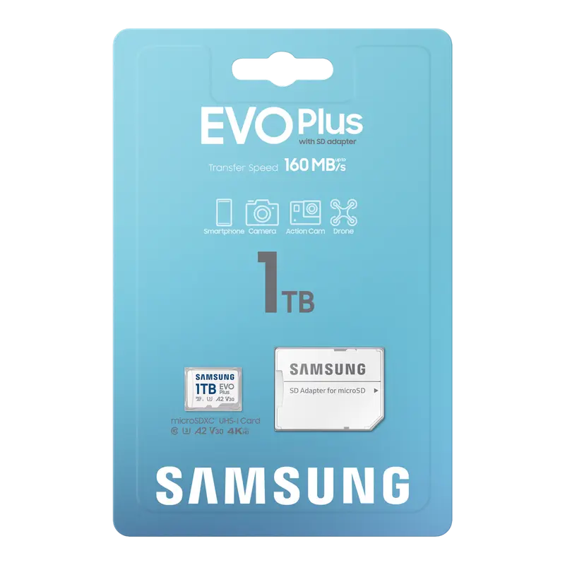 Карта памяти Samsung EVO Plus MicroSD 1024ГБ