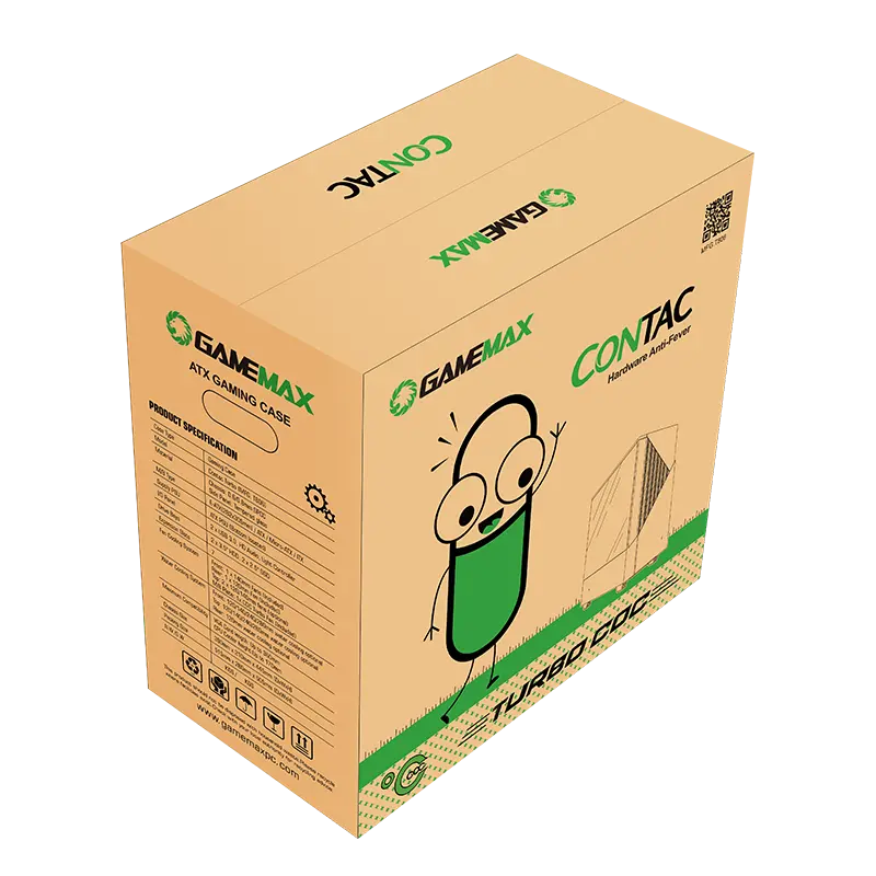 Компьютерный корпус Gamemax CONTAC COC Midi-Tower Серый