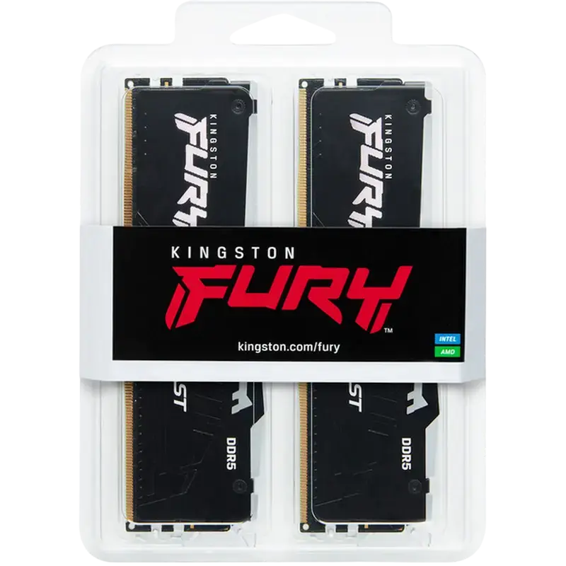 Оперативная память Kingston FURY Beast RGB FURY Beast RGB 16 ГБ Чёрный