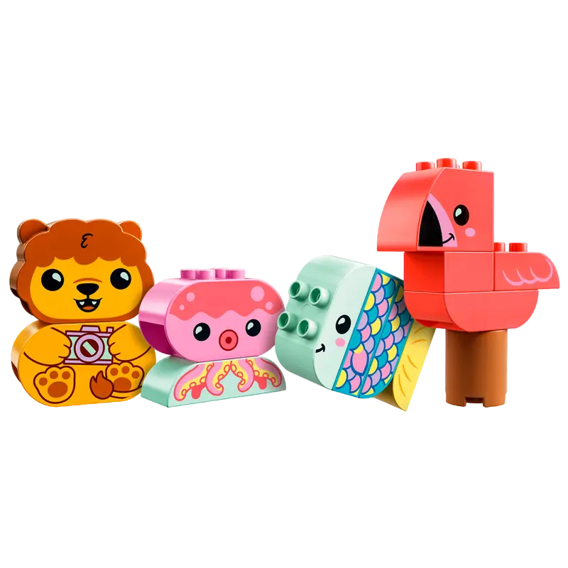 Конструктор LEGO Bath Time Fun: Floating Animal Island Разноцветный