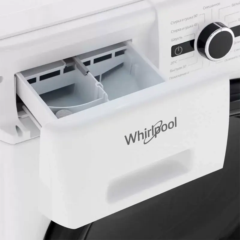 Mașină de spălat cu uscător Whirlpool FWDG 961483 WBV Alb