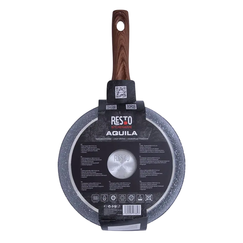Сковорода глубокая RESTO Aquila AQUILA Серый