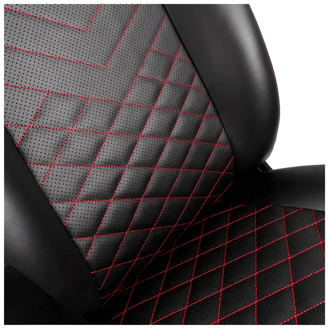 Scaun Gaming Noblechairs Icon PU Piele Negru/Rosu