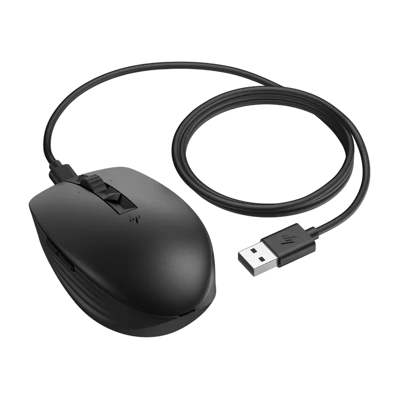 Беcпроводная мышь HP 710 Rechargeable Silent Беспроводное Чёрный