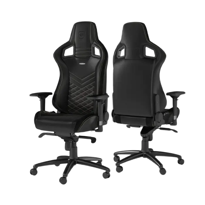 Scaun Gaming Noblechairs Epic PU Piele Negru/Auriu