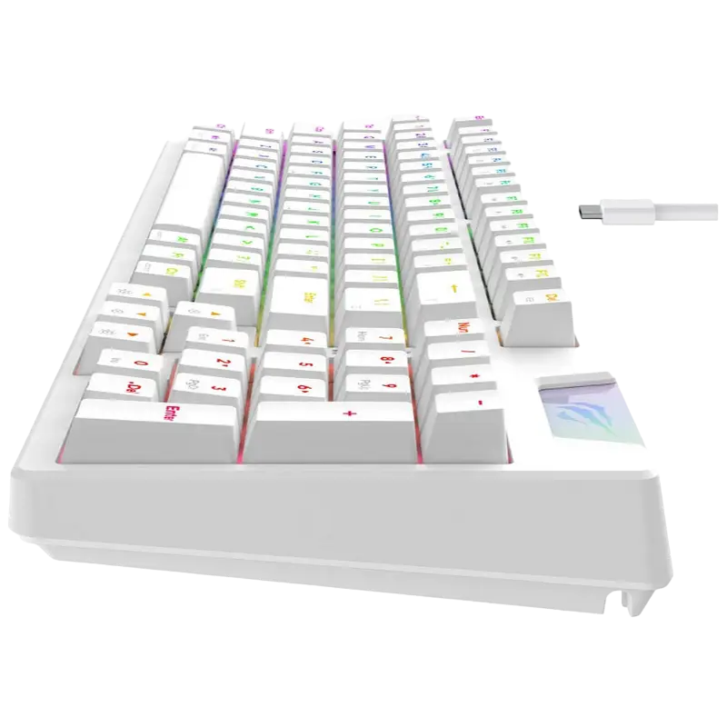 Tastatură Havit KB885L Mecanic Alb