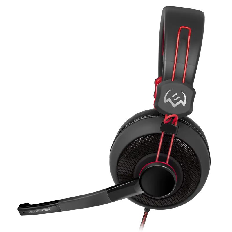 Наушники SVEN AP-G777MV Чёрный/Красный