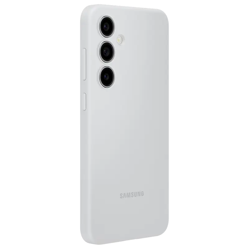 Чехол Samsung Galaxy S24 FE Silicone Cover Силиконовый Чехол Серый