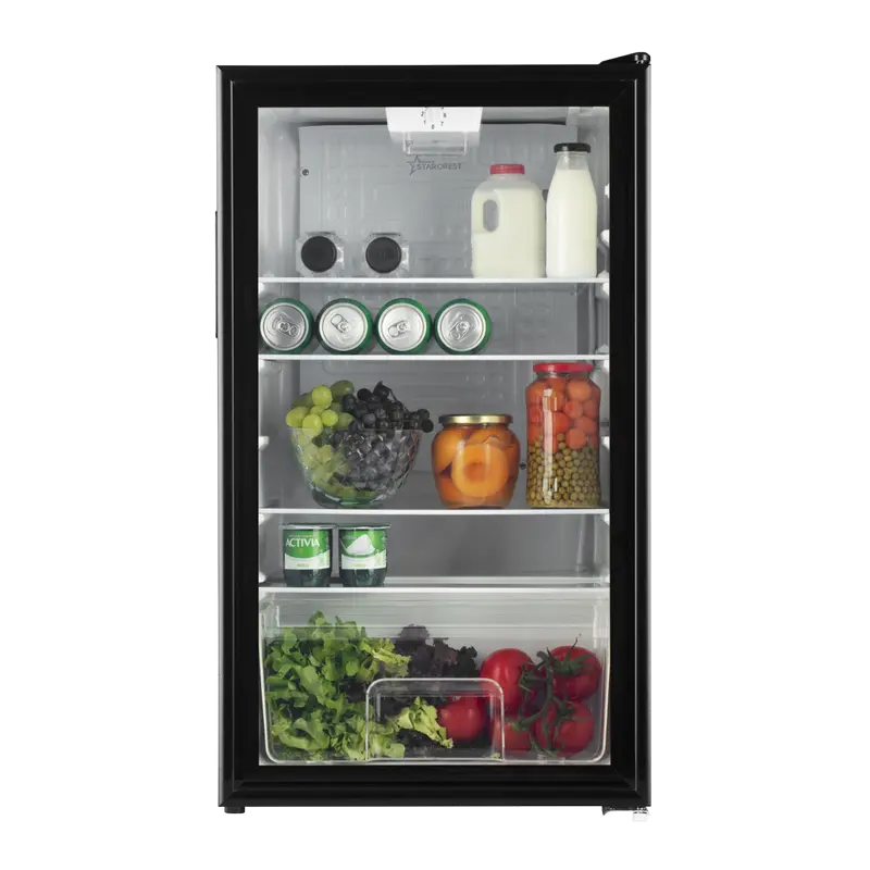Холодильник без морозильника STARCREST SBC-92BKE Чёрный