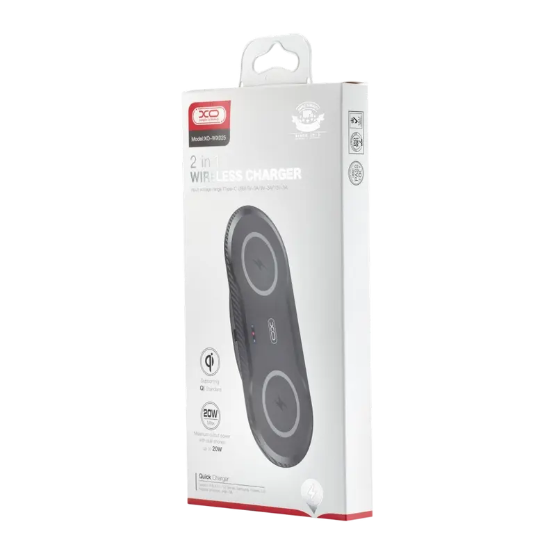 Încărcător wireless XO WX025 Negru
