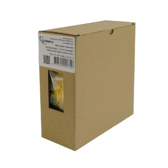 Нить для 3D-принтера Gembird FF-3DP-ABS1.75-02-Y Желтый